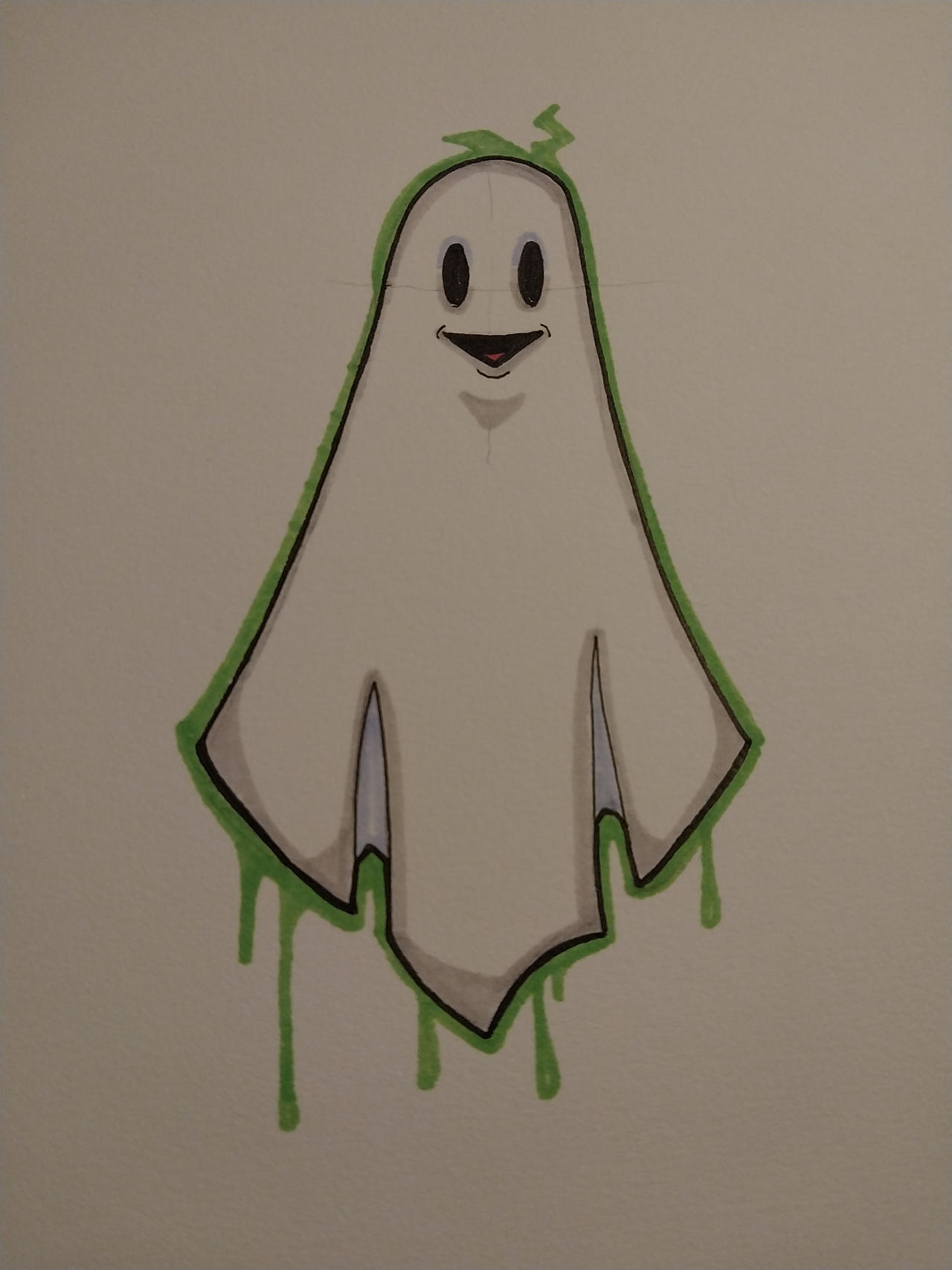 Monstober 2025 Day 13 Steve Is Still A Ghost by Schnopszilla on DeviantArt