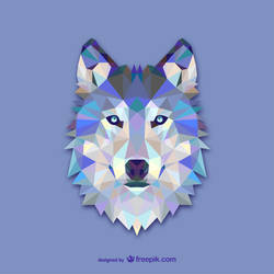 Triangle Wolf (Vector)