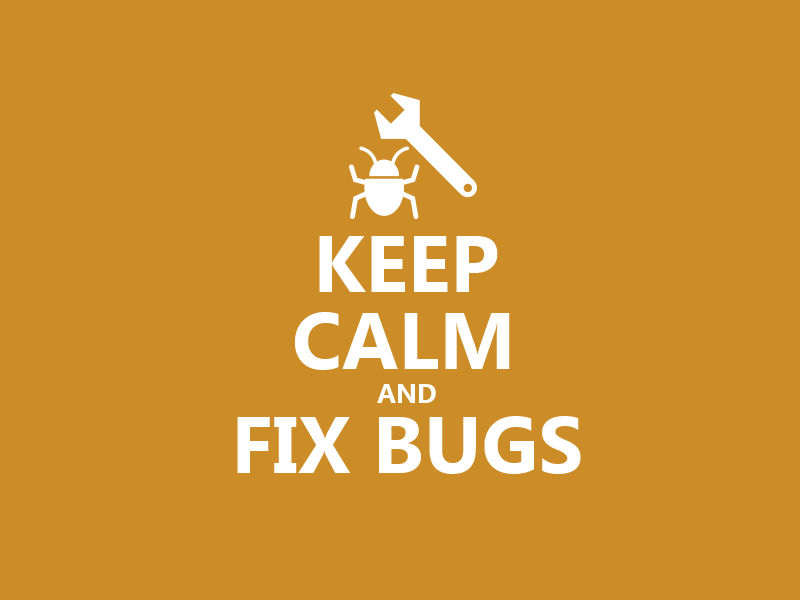 Fix in you. I can Fix. Fix some bugs