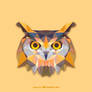 Owl Vector (Triangle)