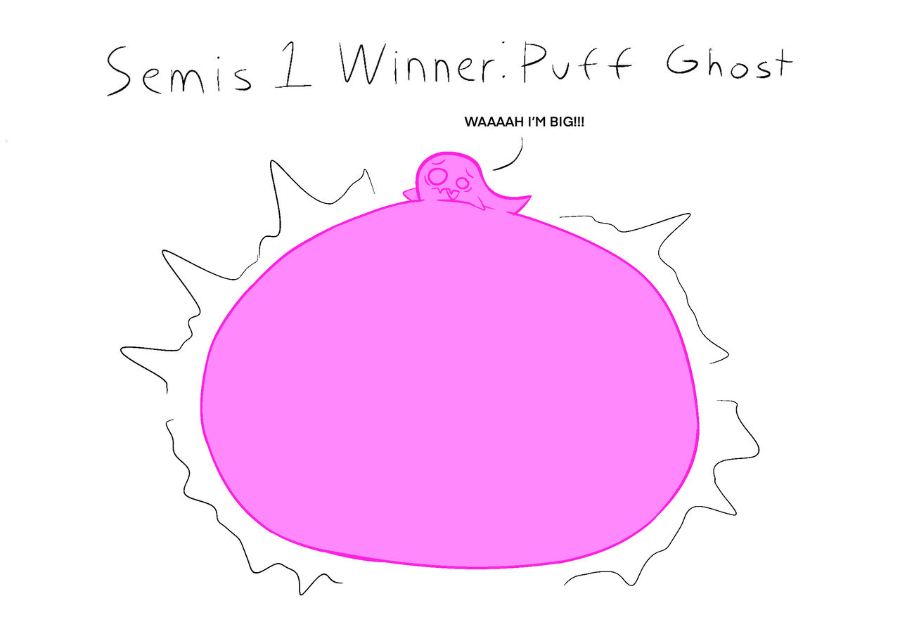 Ghost Winner SEMIFINALS 1 WINNER: Puff Ghost by LazerArts360 on DeviantArt