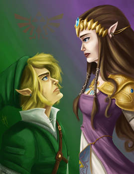 Link and Zelda