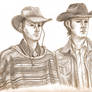 Sam and Dean in Frontierland