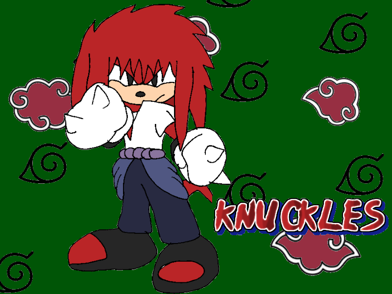 Knuckles Uchiha by Tails19950 on DeviantArt