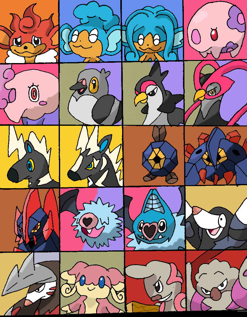 Pokedex Gen 5 514-533 by Tails19950 on DeviantArt