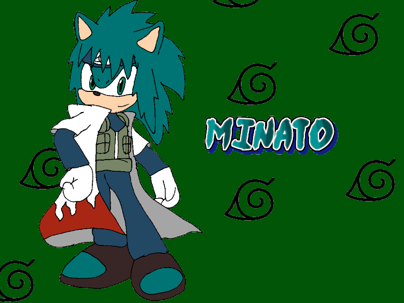 Minato Namikaze the Hedgehog