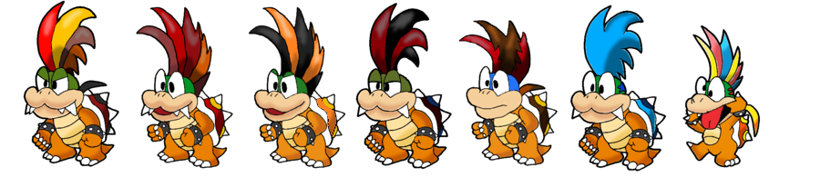 Theo Koopa's Paper Koopalings