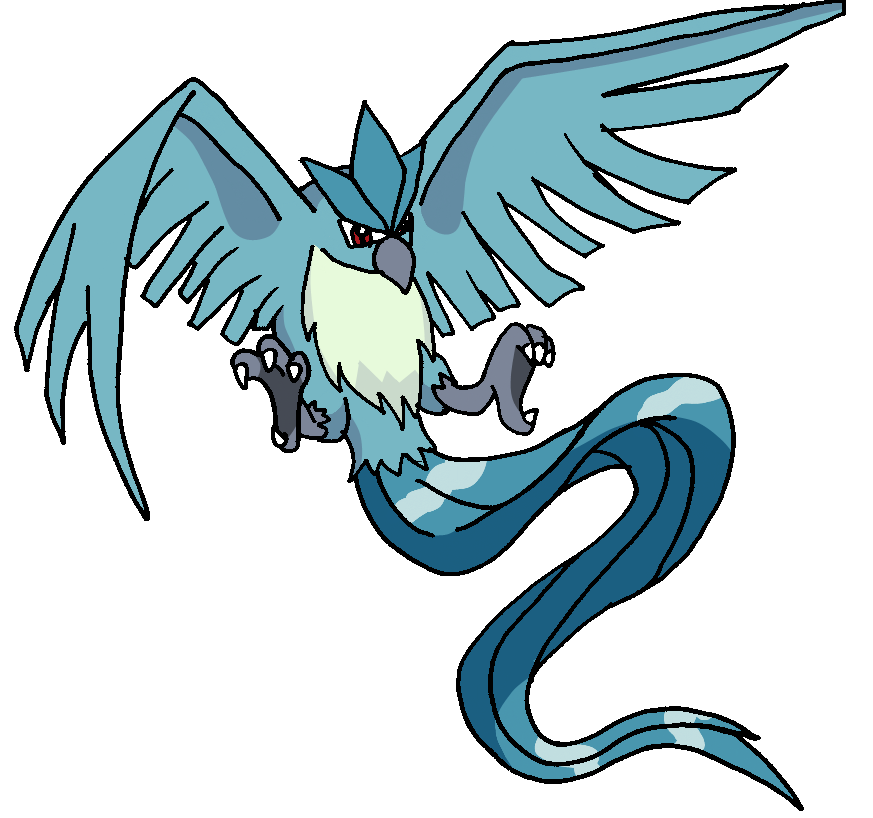 144 Galar Articuno DWA by Larryturbo on DeviantArt