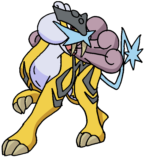 .:Pkmn:. Shiny Series #43 - Raikou by Fire-For-Battle on DeviantArt