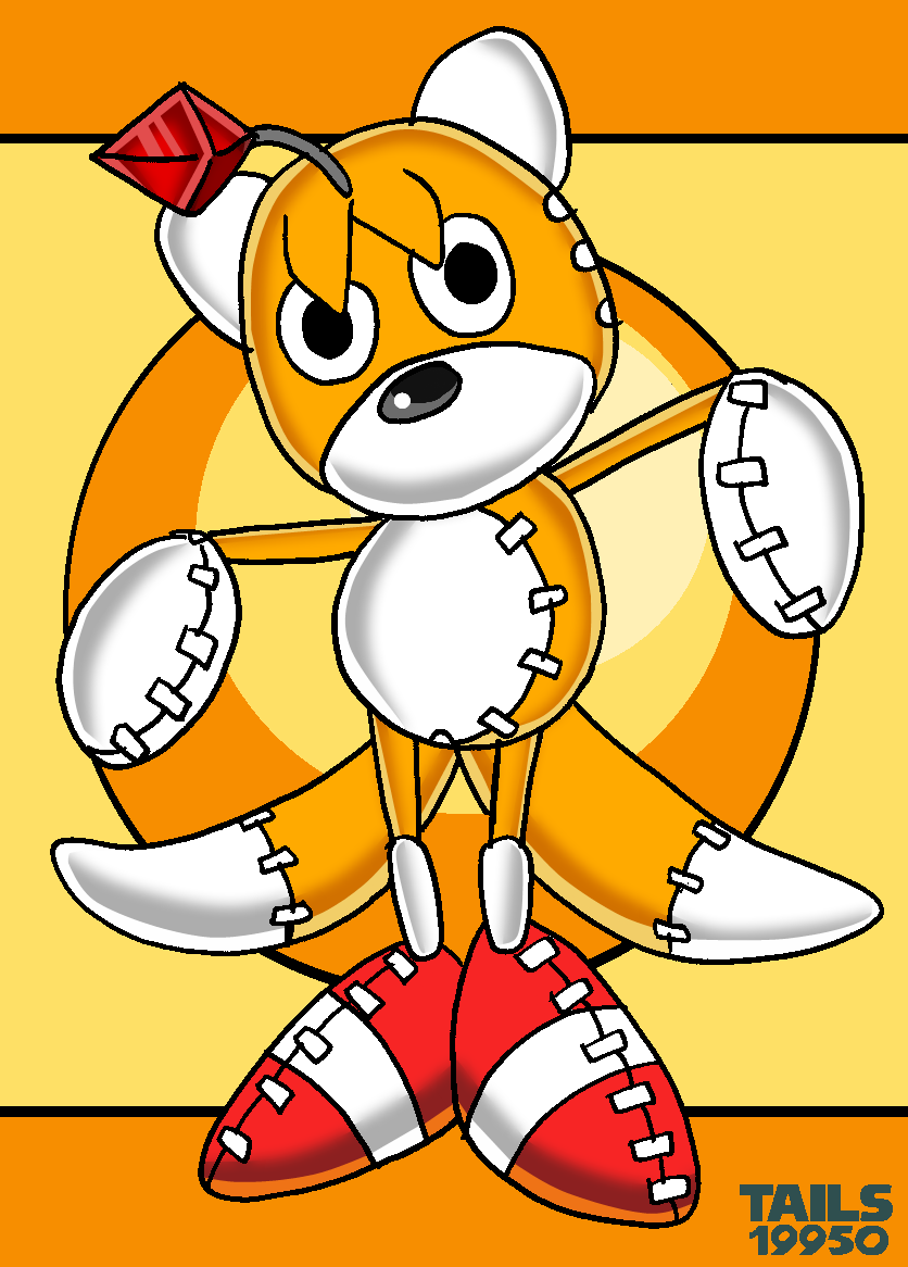 Tails Doll meets Tails.EXE by HaileyKittydoesart on DeviantArt