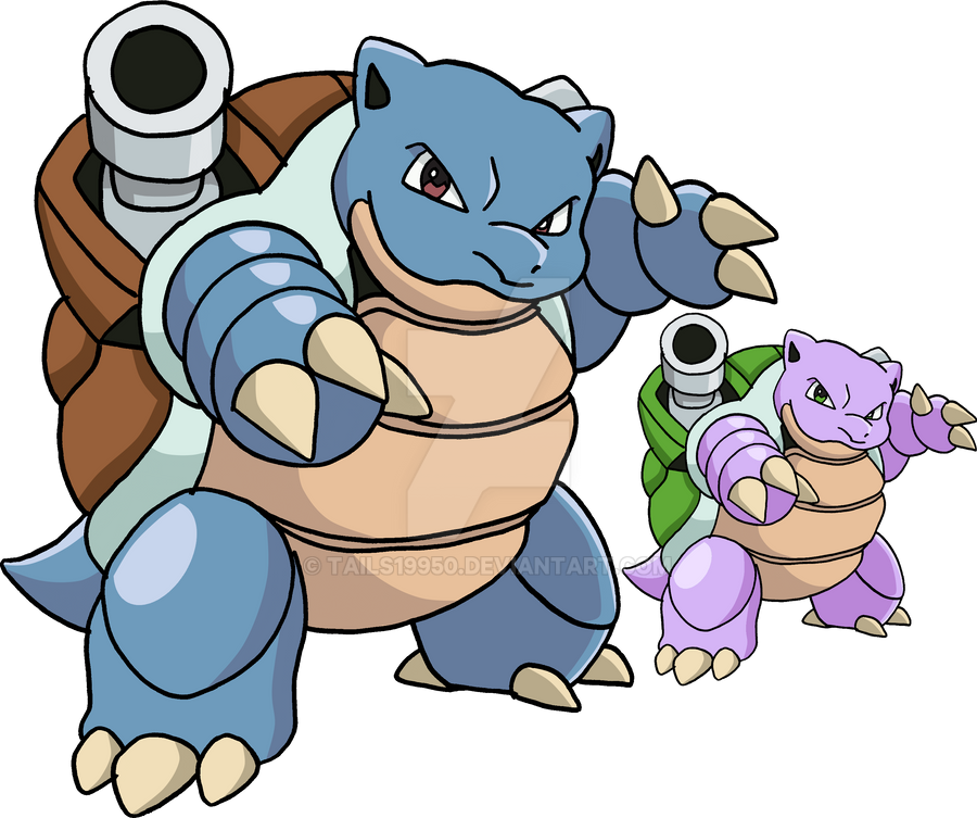 009 - Blastoise - v.2 by Tails19950 on DeviantArt