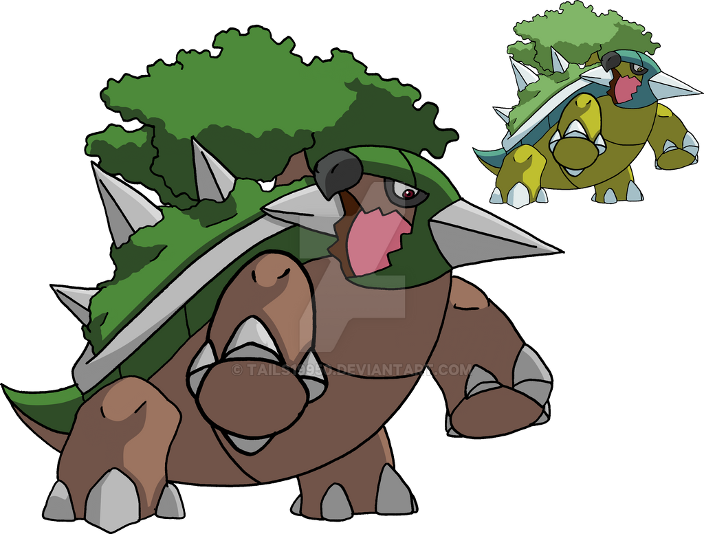 Torterra Rework 389 - Torterra by Tails19950 on DeviantArt