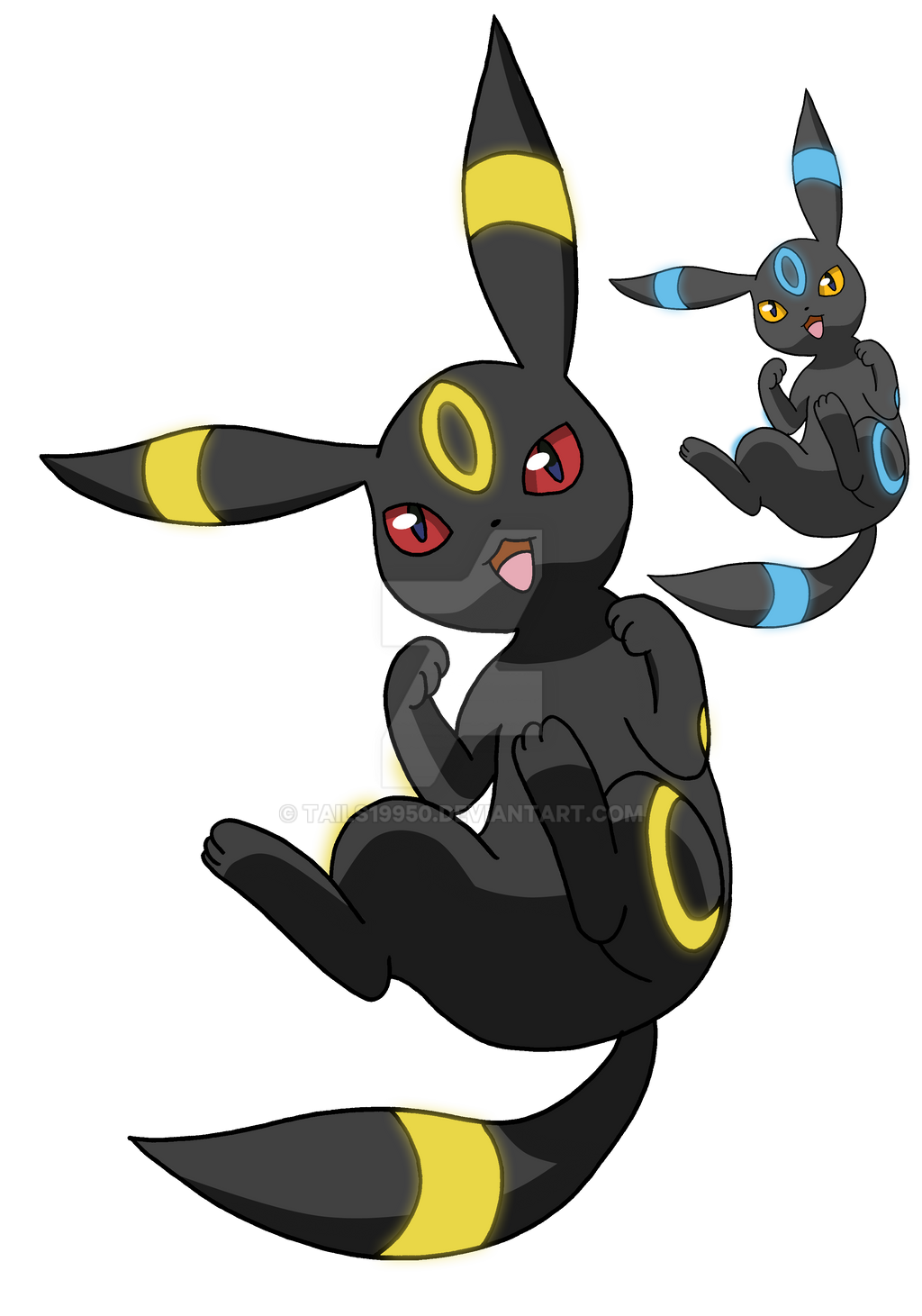 197 - Umbreon - Art v.3 by Tails19950 on DeviantArt
