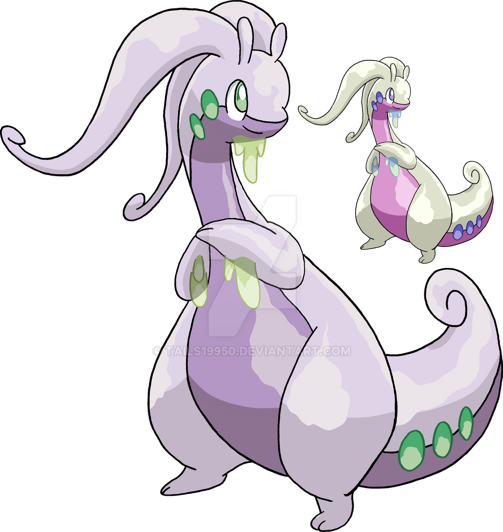 Goodra Color In 706 - Goodra by Tails19950 on DeviantArt