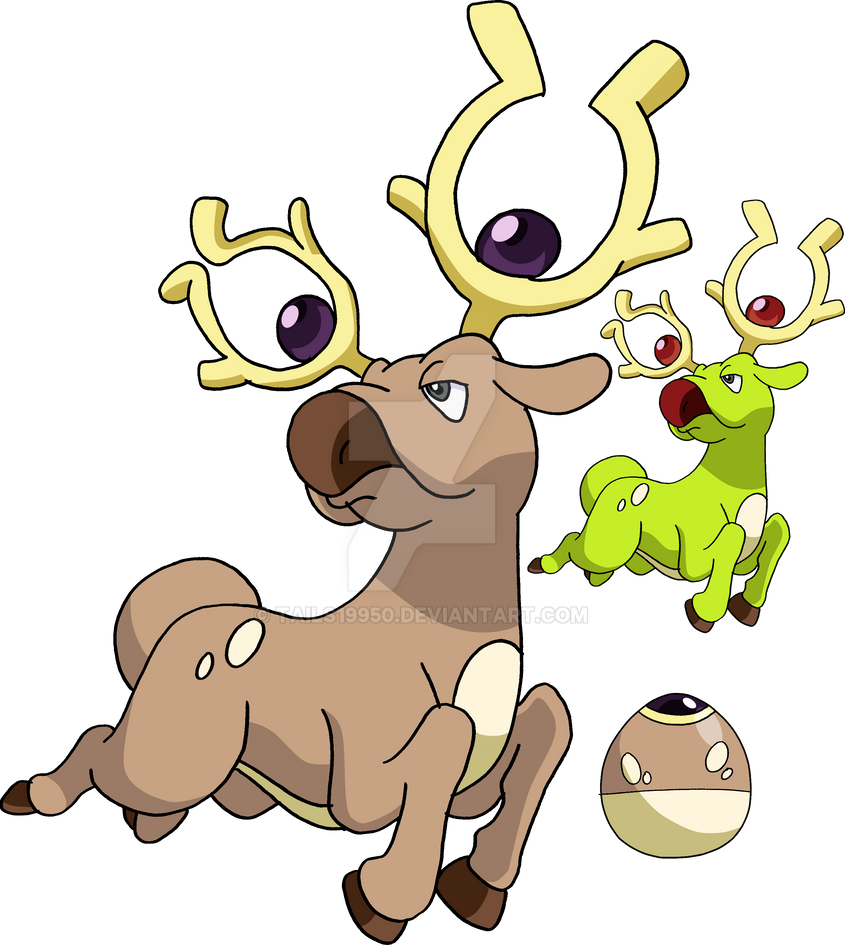 234 - Stantler by Tails19950 on DeviantArt
