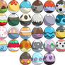 Kalos Region - Eggs