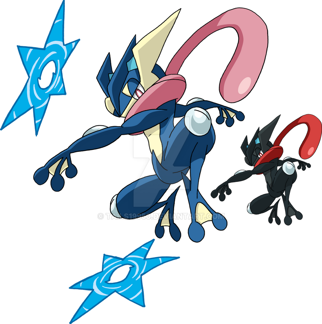 658 Greninja Art v.2 by Tails19950 on DeviantArt