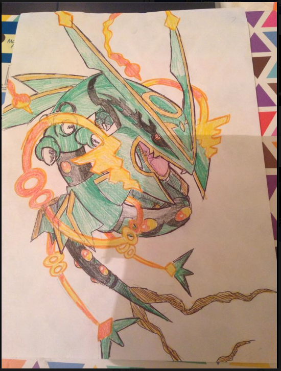 384 - Rayquaza by eevee on DeviantArt