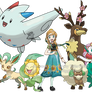 Anna - Pokemon Style (With Team)