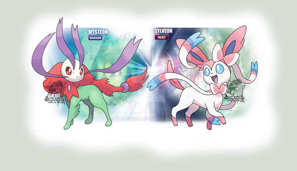 Fairy and Fake Dragon Type Eeveelutions