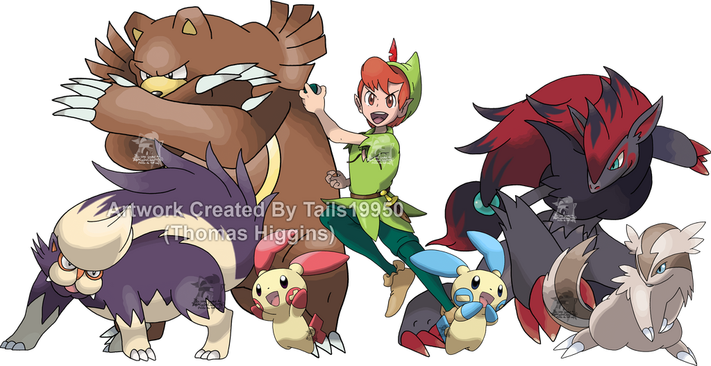 Peter Rabbit Pokemon Peter Pan - Pokemon Team by Tails19950 on DeviantArt