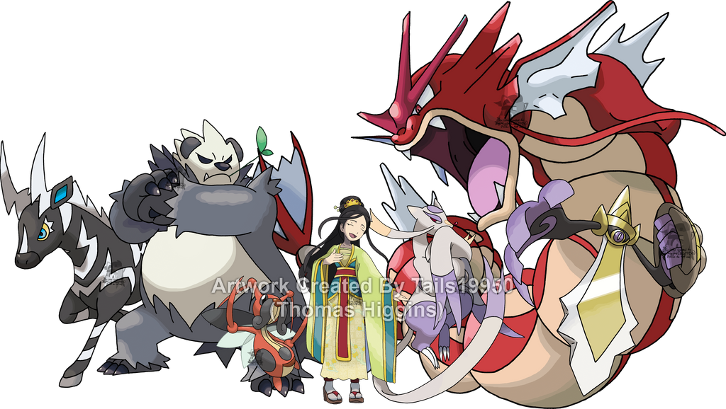 Mulan - Pokemon Team by Tails19950 on DeviantArt