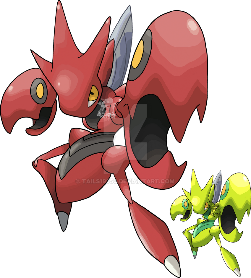 Scizzor Splits 212 - Scizor by Tails19950 on DeviantArt