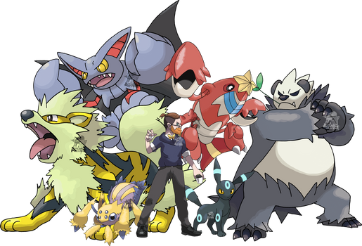 Commission - Ning-Kit's Pokemon Team by Tails19950 on DeviantArt