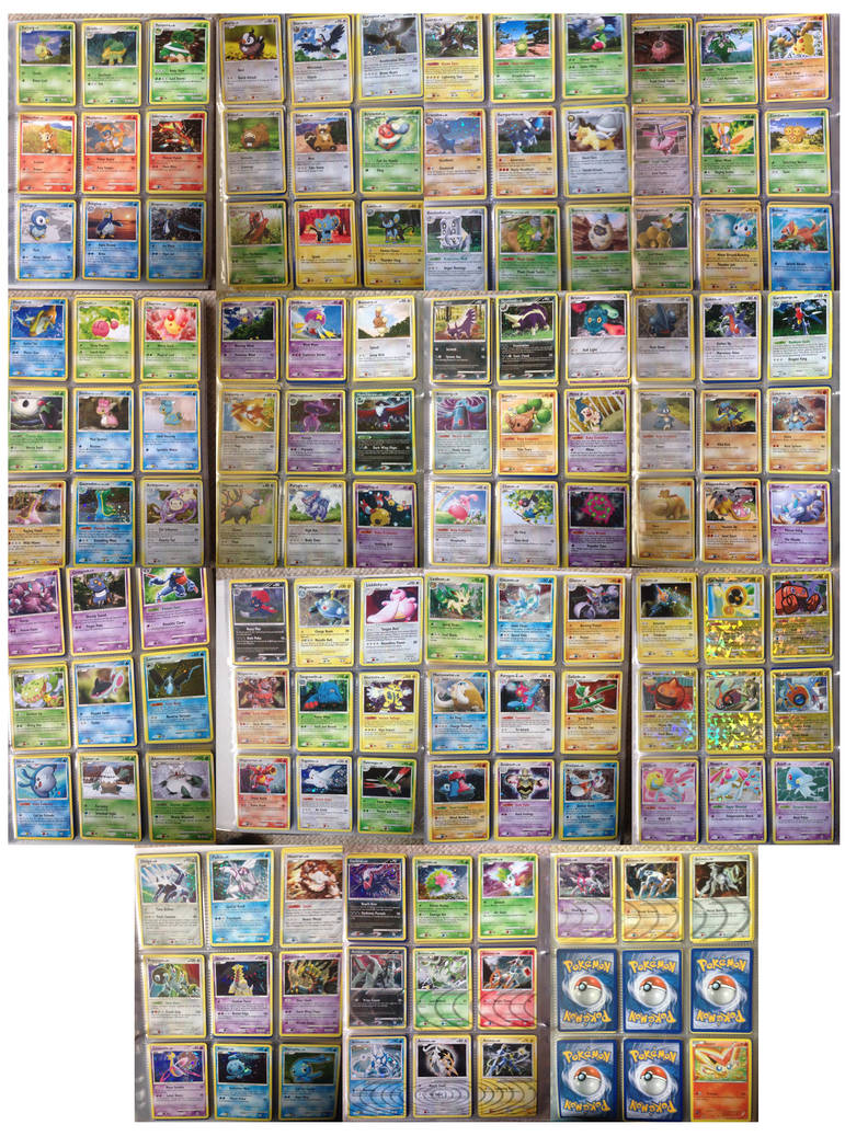 Gen IV Pokemon Cards - COMPLETE by Tails19950 on DeviantArt