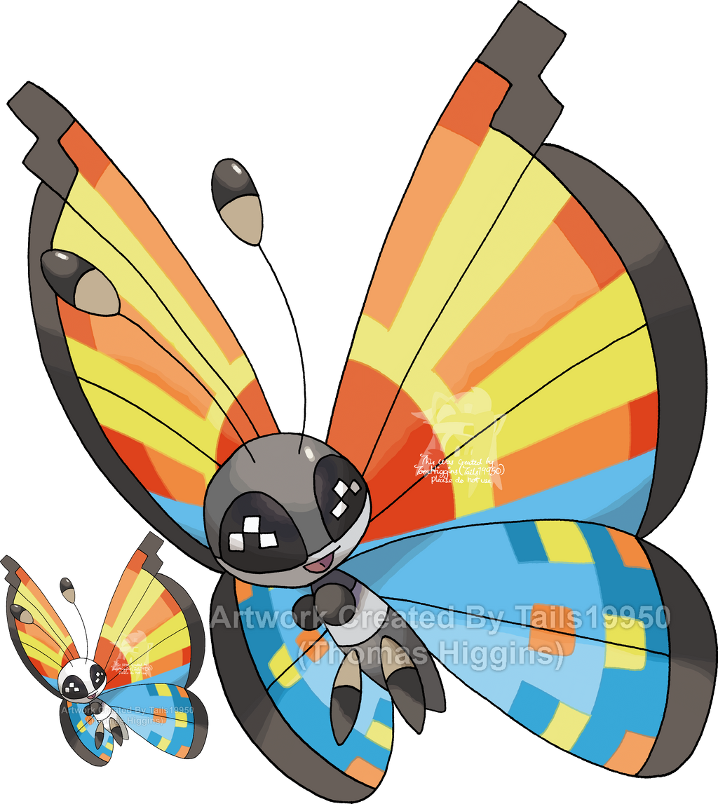 666 - Vivillon (Ocean Pattern)