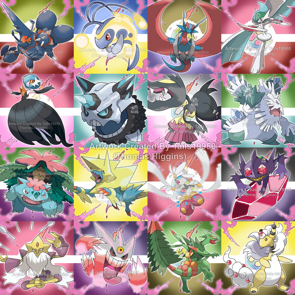 Mega Collection Pokemon Mega Collection - Part 1 by Tails19950 on DeviantArt