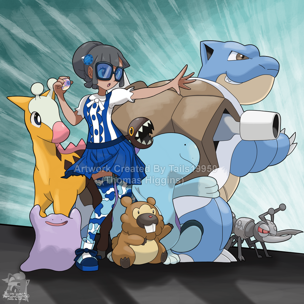 Commission - BlueKanto's Pokemon Teams