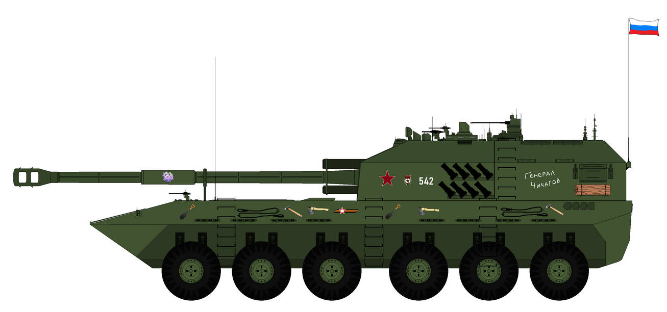 SAU 2S36 Hirita (Object 217) by Bronya46 on DeviantArt