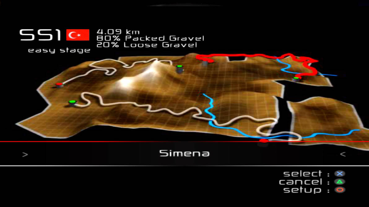 Road Rally Map Deviantart WRC: Rally Evolved PS2 by Bronya46 on DeviantArt