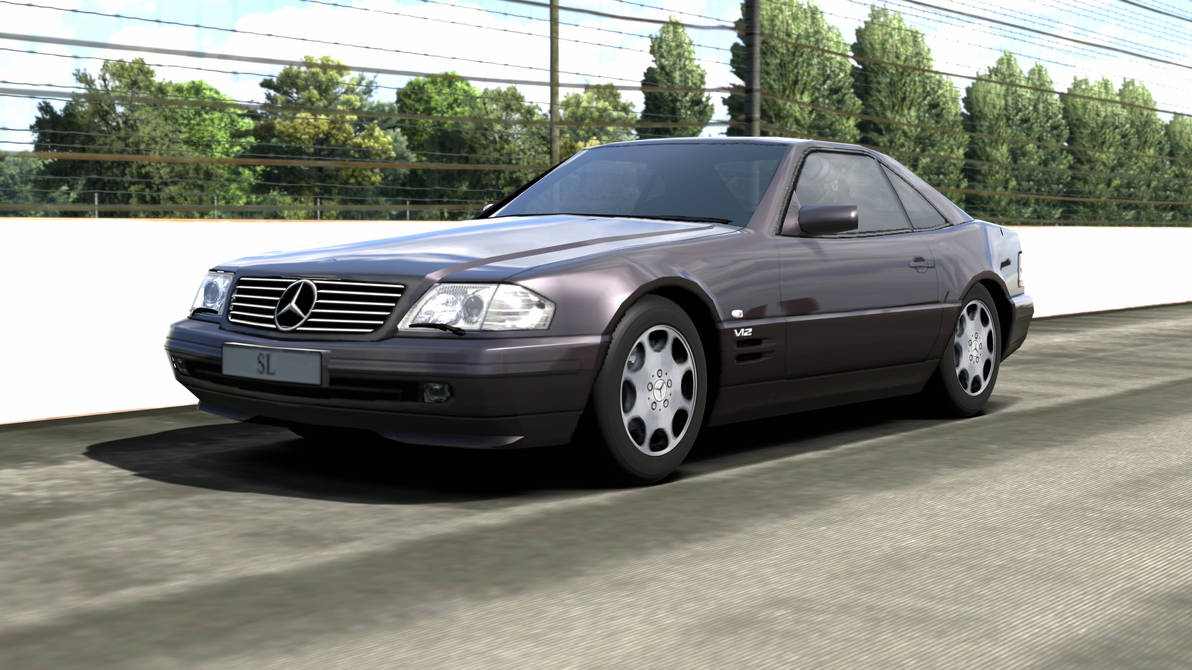 Mercedes-Benz SL 600 R129 1998 by Bronya46 on DeviantArt