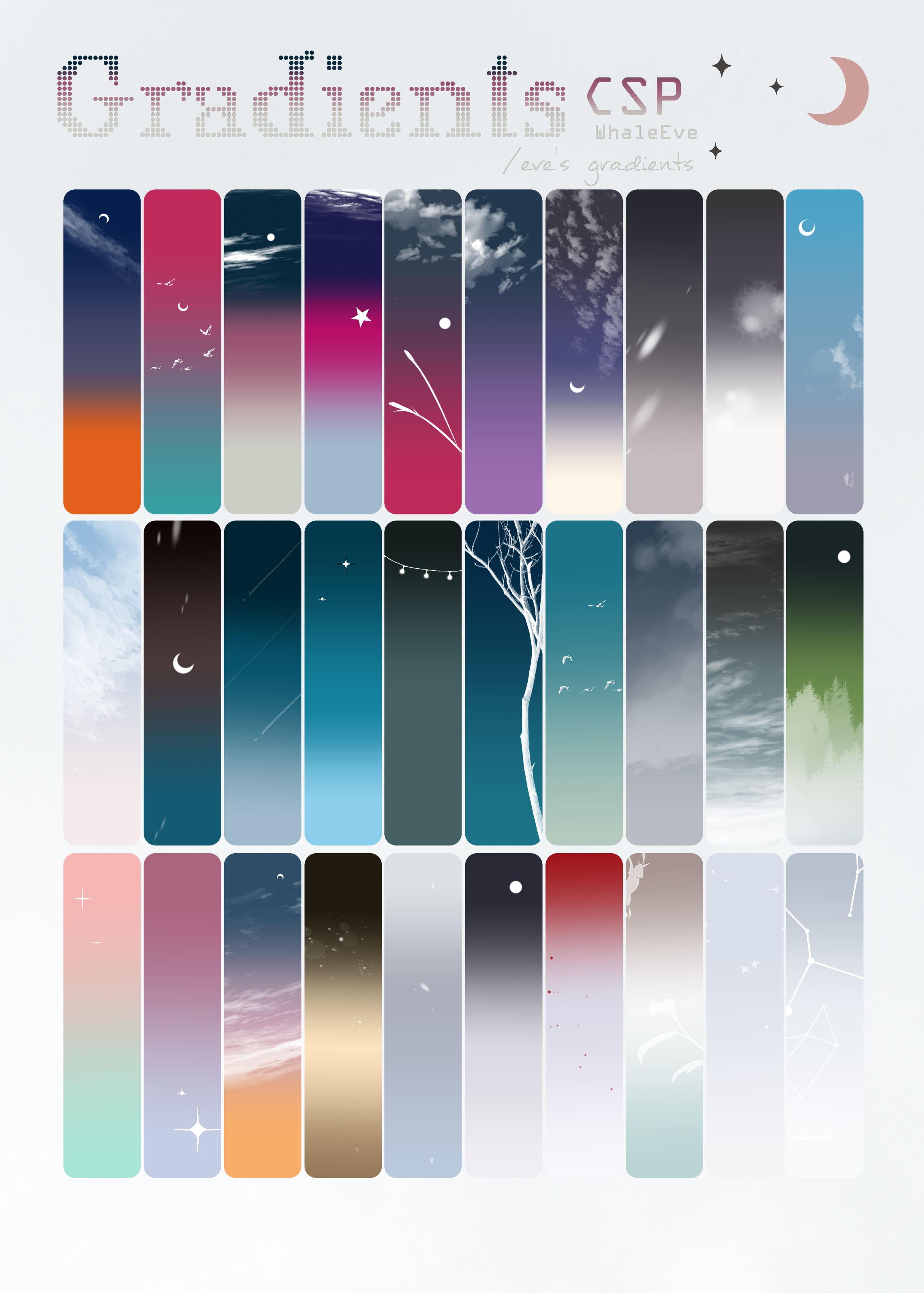 Gradients : WhaleEve