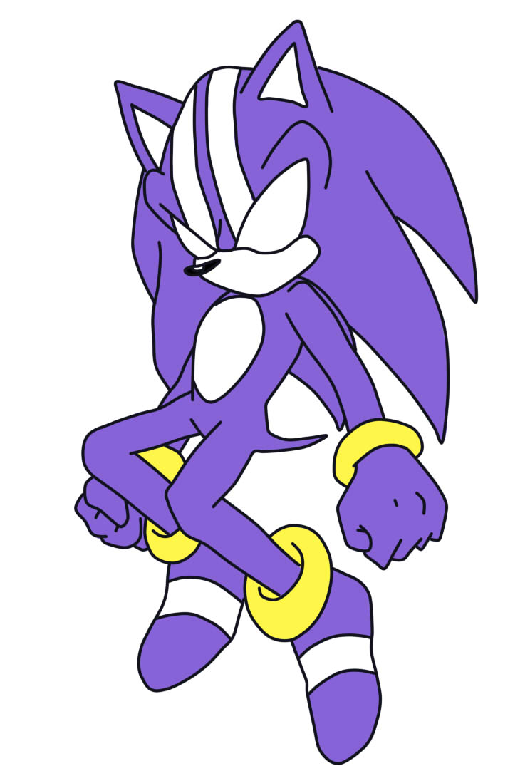 Darkspine Sonic Sketch:. by AzureDreamrealm on DeviantArt