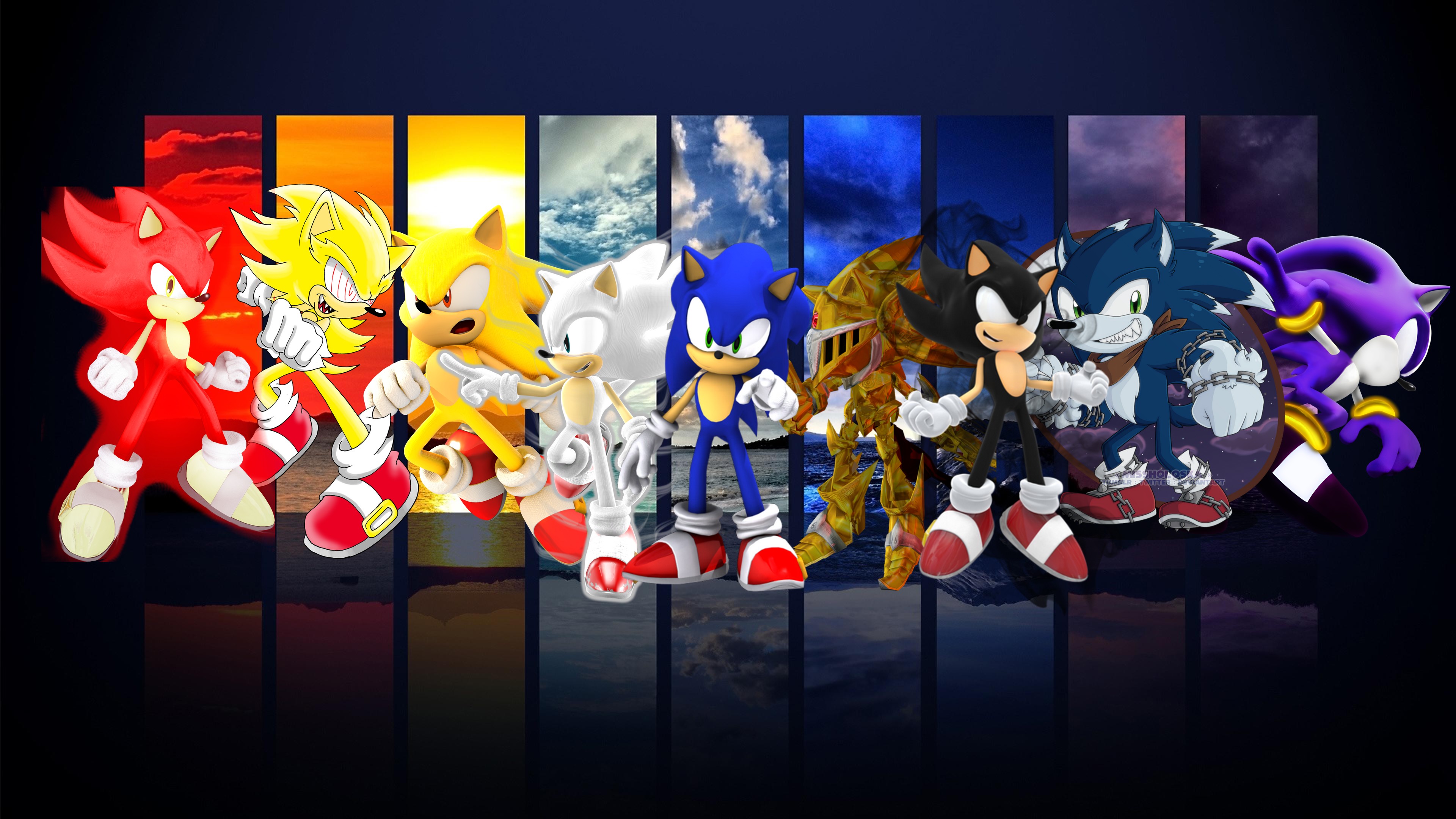 Sonic Form Wallpaper by Sonic-Werehog-Fury on DeviantArt