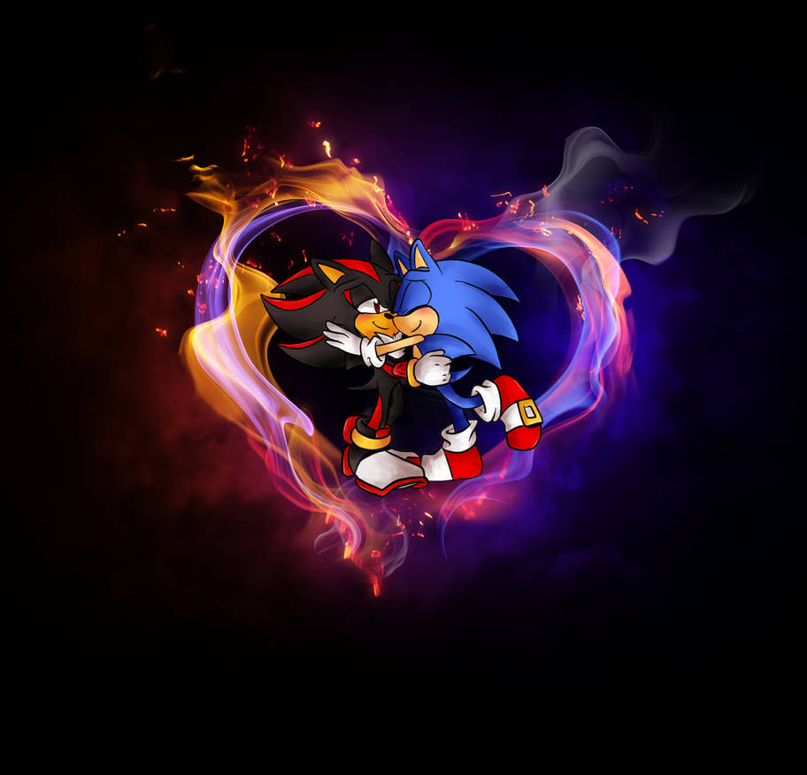 Sonadow Wallpaper by Sonic-Werehog-Fury on DeviantArt