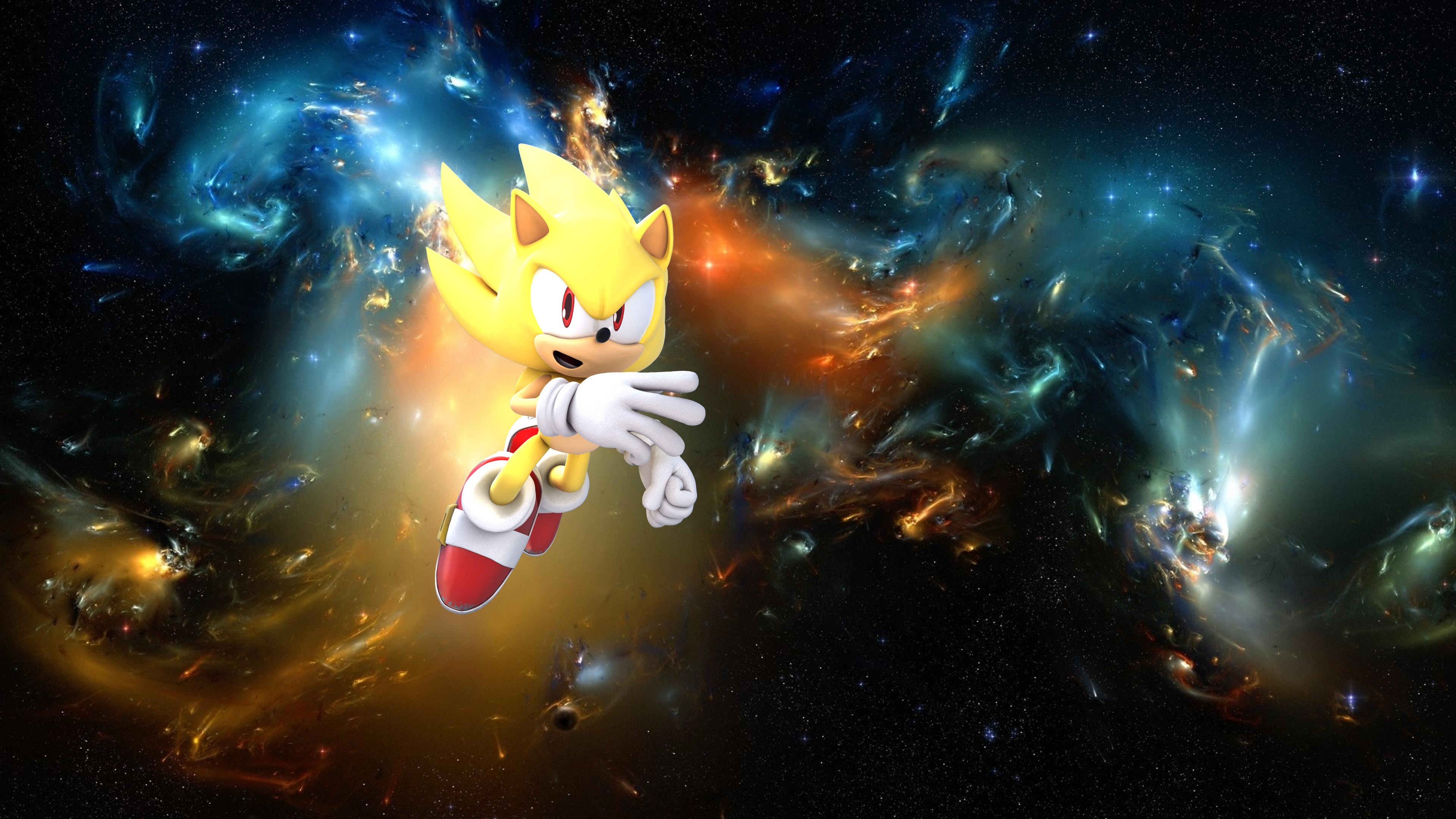 Super Sonic And Super Shadow Wallpapers - Wallpaper Cave