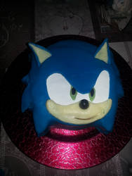 My Sonic Birthday cakes [Sonic Face]