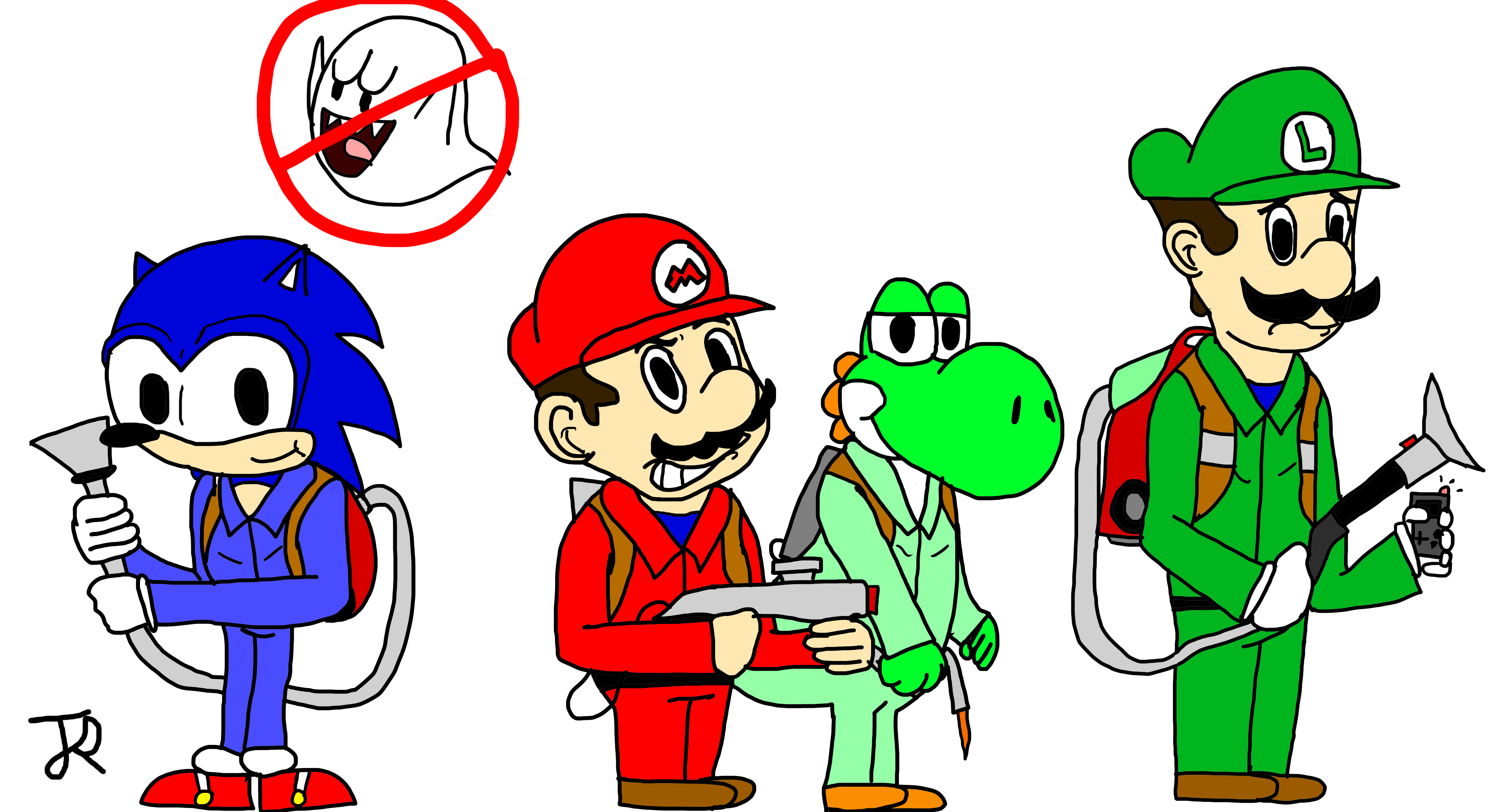 Mario Busters The Real Super Mario Busters. by MrJRock on DeviantArt
