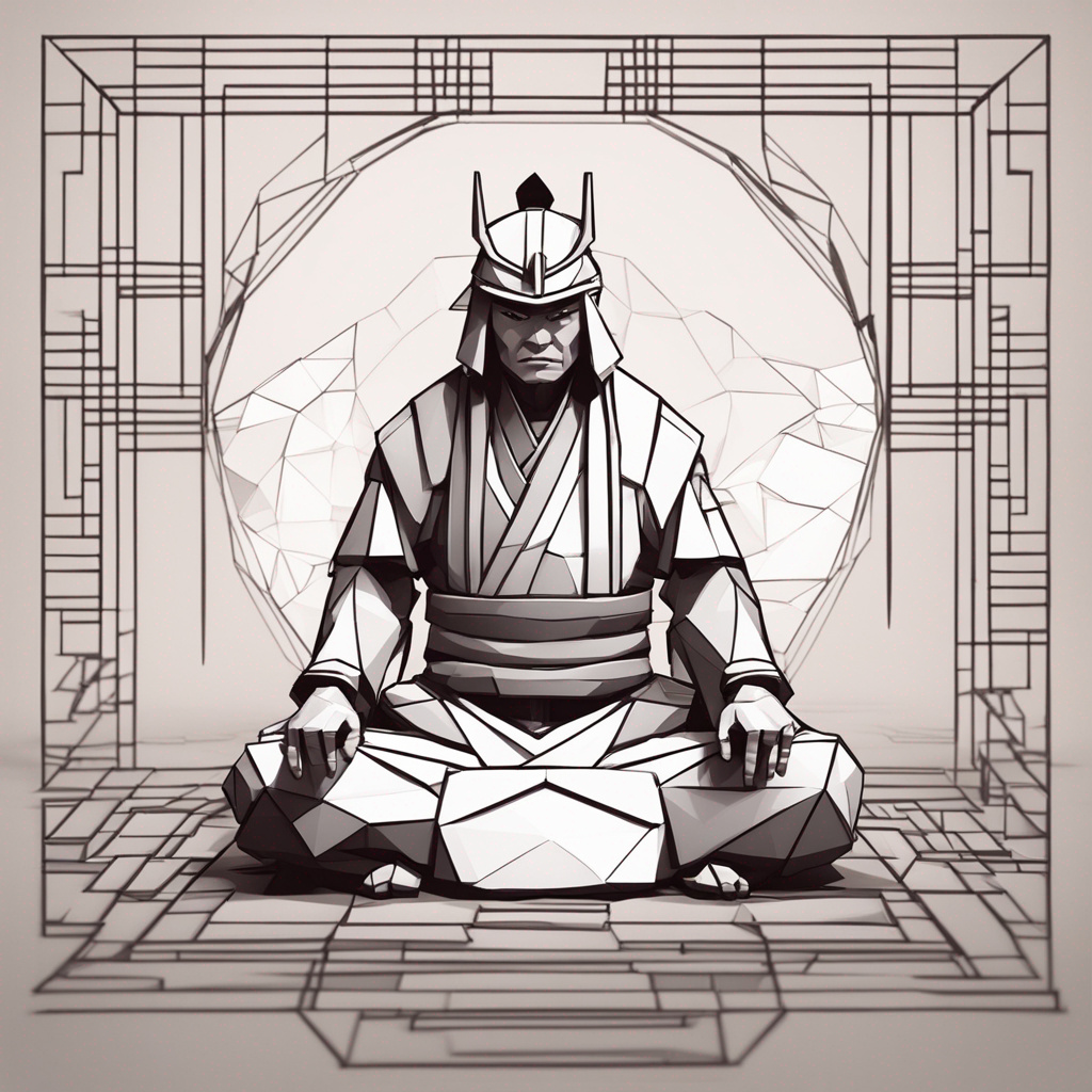 #samurai, Meditating #counrtyside,