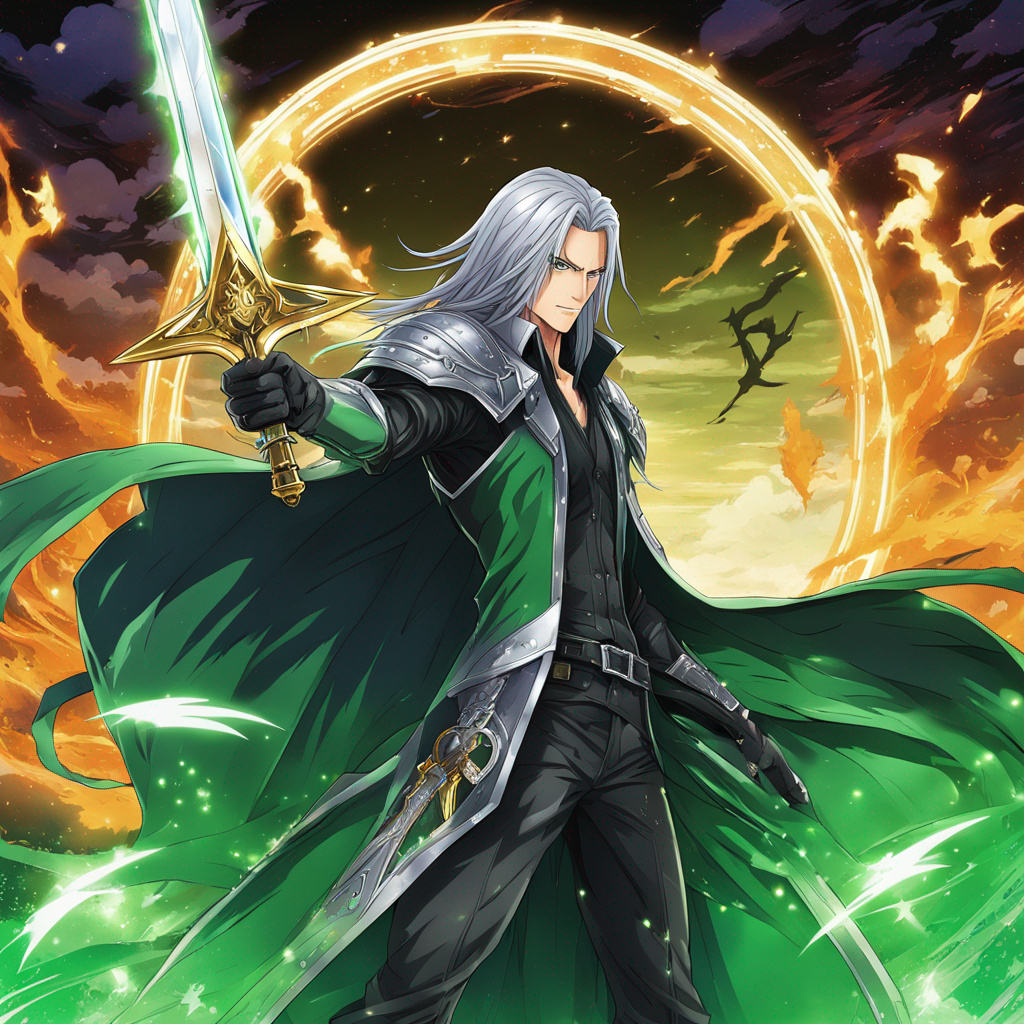 Micheal Jackson as Sephiroth
