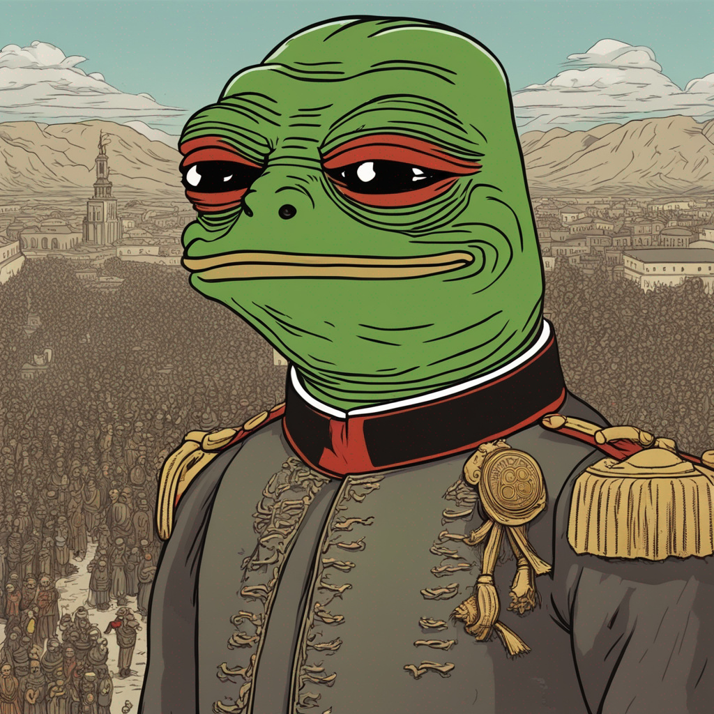 Pepe The Frog Emperor named Kekius Maximus 2