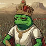 Pepe The Frog Emperor named Kekius Maximus