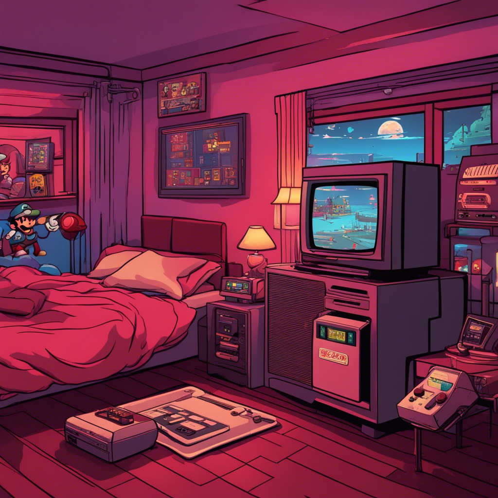 90`s bedroom