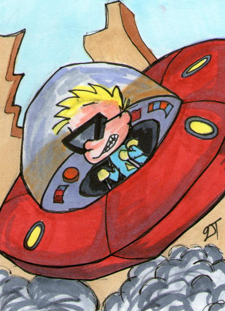 Spaceman Spiff Crawling Spaceman Spiff SC by johnnyism on DeviantArt