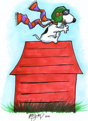 The Snoopy Red Baron