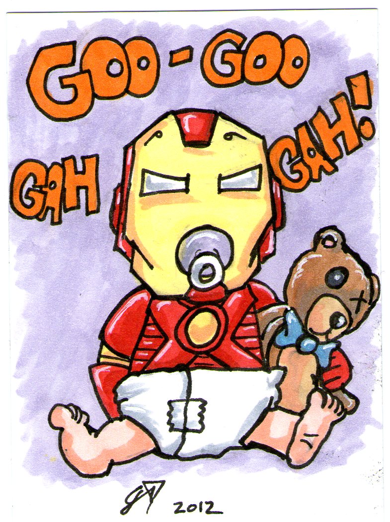 Goo Goo Gah Gah Tony Stark